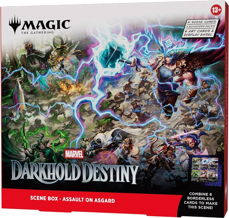 Marvel: Darkhold Destiny Assault on Asgard Scene Box