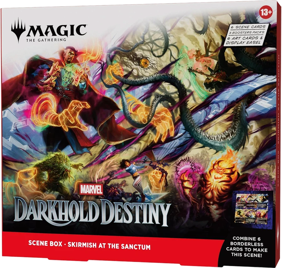Marvel: Darkhold Destiny Skirmish at the Sanctum Scene Box