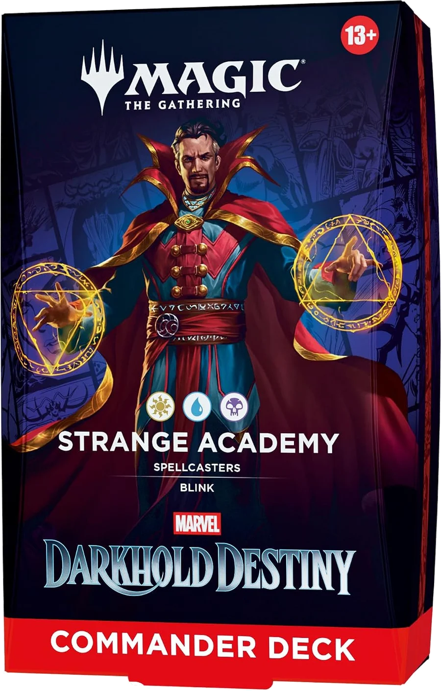 Strange Academy Commander deck box