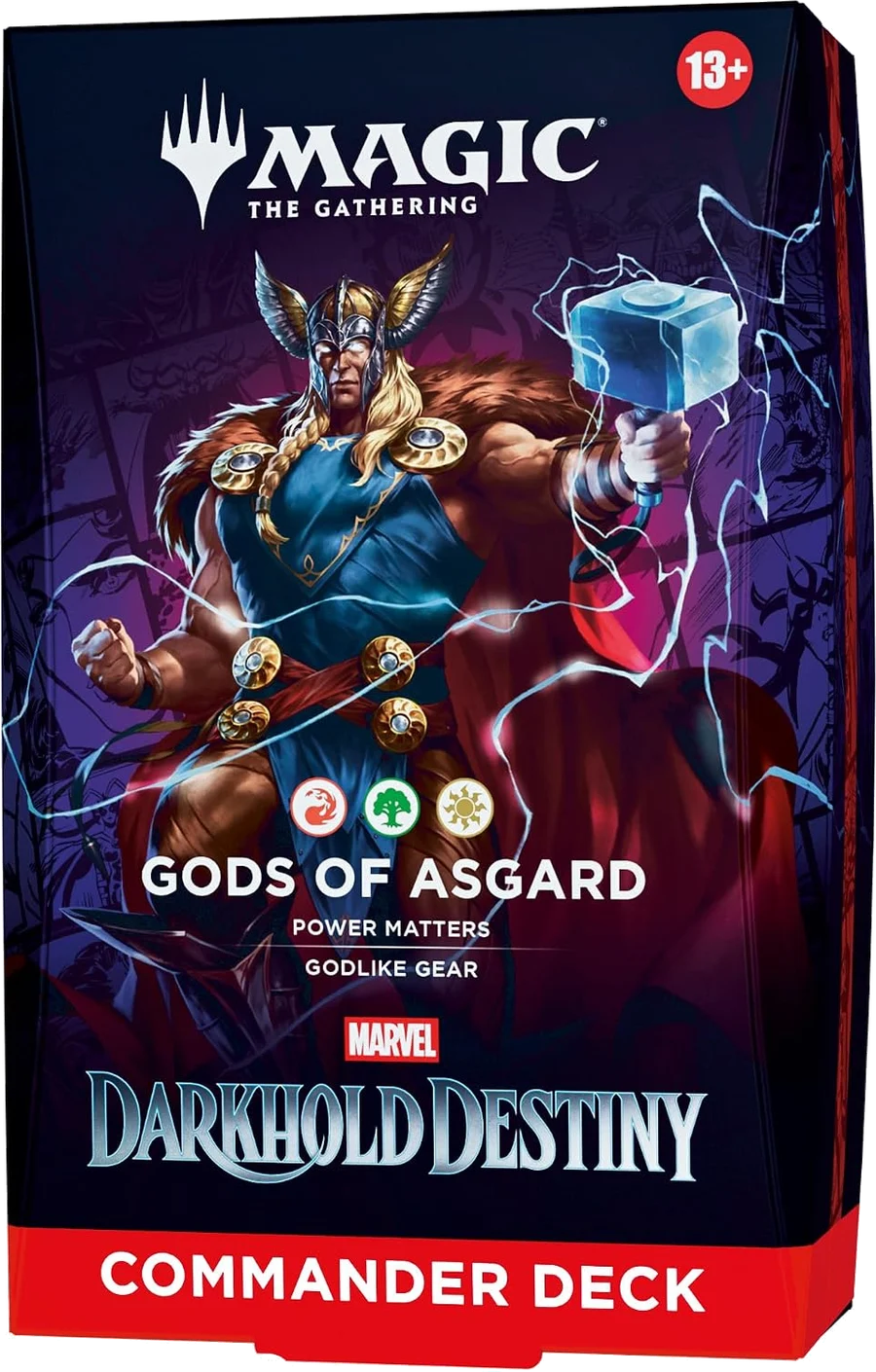 Gods of Asgard Commander deck box