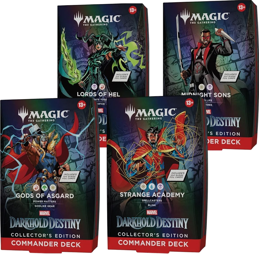 Marvel: Darkhold Destiny Collector's Edition Commander Decks