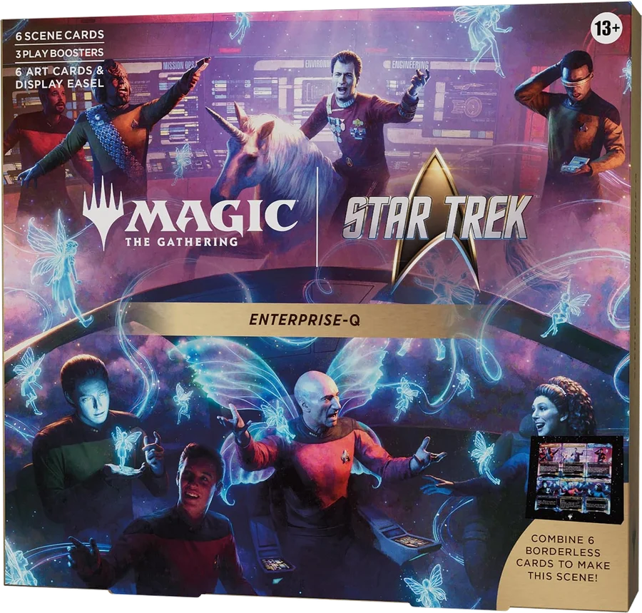 Star Trek Enterprise-Q Scene Box